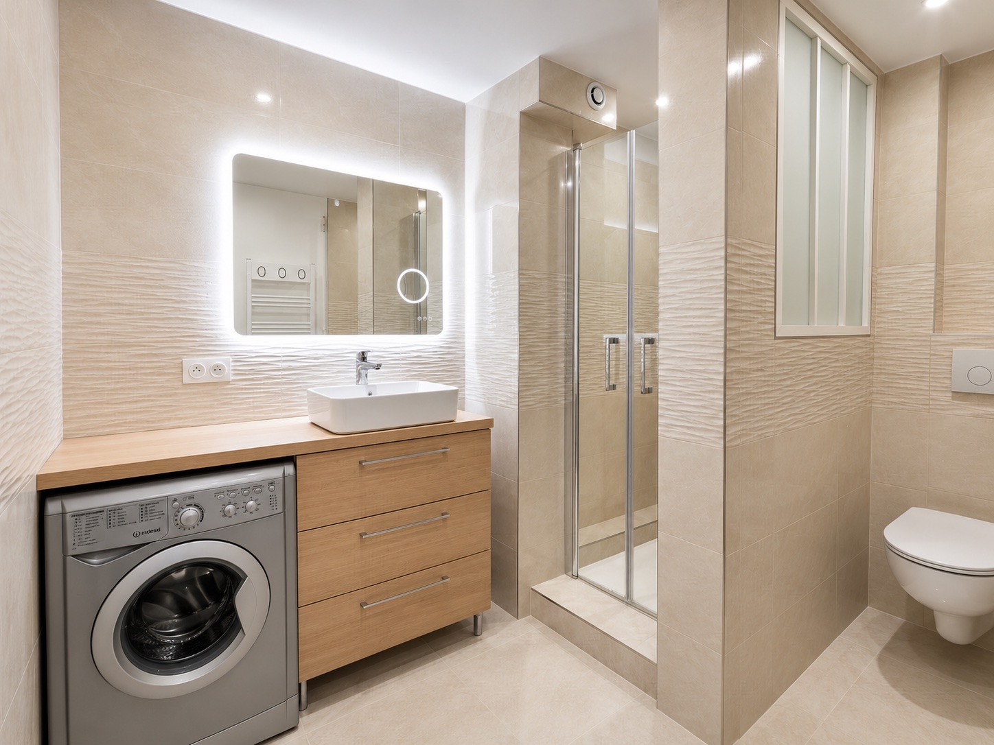 Salle de bains après rénovation TN Concept